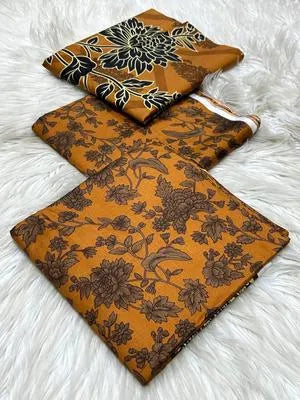 Linen 3piece suit | Maria B. 3piece suit | winter collection | unstiched 3piece | Branded 3piece suit | 3 Pcs Women's Unstitched Printed Suit